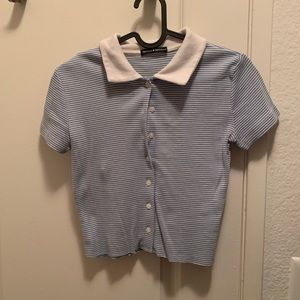brandy melville button up top